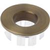 Generic Copertura per Troppopieno per Lavandino, Anelli di Troppopieno, Copertura per Foro Circolare per Lavandino, Tappo Decorativo per Lavabo Da Bagno per L, Bronzo