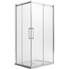 Idralite Box Doccia Rettangolare 80x100CM H200 Vetro Trasparente 8mm Destra mod. Prime Corner