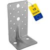 DMX KP8 pesanti connettore ad angolo con modanature, confezione grande, 10 pezzi, 145 X 70 X 90 X 2,5 mm, 4028