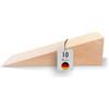 haggiy cuneo in legno duro - set di cunei in legno - cunei in faggio naturale - fermaporta - ideale per mobili, assemblaggio, bricolage - (LxPxA) 150 x 50 x 40 mm (10 pz.)