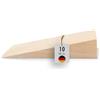 haggiy cuneo in legno duro - set di cunei in legno - cunei in faggio naturale - fermaporta - ideale per mobili, assemblaggio, bricolage - (LxPxA) 70 x 25 x 15 mm (10 pz.)