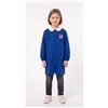 Nazareno Gabrielli Grembiule scuola elementare blu bambina con zip Nazareno Gabrielli Made in Italy Sneakers 0854A26, BLU
