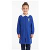 Nazareno Gabrielli Grembiule scuola elementare blu bambina con zip Nazareno Gabrielli Made in Italy Dancing 0853A26, BLU
