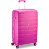 RONCATO SKYLINE 2.0 trolley grande 79 cm, espandibile e con sistema di chiusura con sistema di chiusura TSA - Magenta