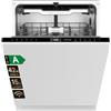 DREAME DZ60 Pro Lavastoviglie da Incasso 60cm con Frontalino, 15 Coperti, Controllo Smart, Braccio Irroratore FlexWing, Pulizia Profonda a 75 °c, Doppia Asciugatura Lavastoviglie Libera Installazione