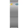 Cecotec Frigorifero Combinato Total No Frost di 356L Bolero CoolMarket Combi 356i Inox E. Altezza 200cm, Larghezza 59,5 cm, Classe E, Tecnologia Multi Airflow, FreshnessFlex e HumidityFlex HUB, Inox