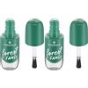 Essence Cosmetics Smalto Unghie Gel, Lunga Durata, Risultato Immediato, Asciugatura Rapida, Lucida, Colore Intenso, 8 ml (Confezione da 2)