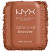 NYX Professional Makeup Bronzer in Polvere, Per un Look Abbronzato e Baciato dal Sole, Tenuta Fino a 12H, Resiste alle Sbavature, No Transfer, Buttermelt Bronzer, Tonalità: 02.5 Butta Ballin, 5 g