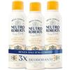 Neutro Roberts, Kit Deodoranti Spray Essenze Italiane Dolomiti, Siracusa e Firenze, Senza Sali di Alluminio, Zero Macchie, Con Puro Olio di Glicerina, Deodorante Donna e Uomo, 48h - 3 Pezzi da 200 ml