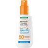Garnier Ambre Solaire Advanced Sensitive Kids Ceramide Protect Spray SPF50+, 150 ml