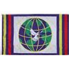 AZ FLAG BANDIERA PACE NEL MONDO 90x60cm - BANDIERA DELLA PACE 60 x 90 cm - AZ FLAG