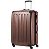 HAUPTSTADTKOFFER Valigia rigida Alex, 75 cm, 130 L., TSA, Moca (Marrone)