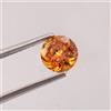 6x6 MM - AAA Wonderfull Naturale Ceylon Arancione Zaffiro Loose Rotondo Gemma
