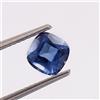 1,55 CT - AAA Zaffiro Blu Ceylon Naturale A Cuscino Gemma Sciolta Taglio 6x6 MM