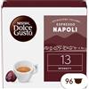 Nescafé Dolce Gusto ESPRESSO NAPOLI CAFFÈ 6 CONFEZIONI 16 CAPSULE PER NESPRESSO - 96 CAPSULE TOTALI