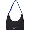 LAGERFELD Karl Lagerfeld Jeans Donne Cord Nylon Shoulder Bag Nero One size