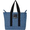 Karl Lagerfeld Jeans Donna Extra Large Shopper Denim Monogram Blue One size