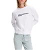 KARL LAGERFELD JEANS Donne Regular Essential Logo Sweatshirt Bianco M
