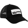 Karl Lagerfeld Jeans Donne Colour Blocked Trucker Cap Black One size