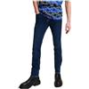 KARL LAGERFELD JEANS Uomo Skinny Denim Blu scuro slavato 3032