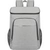 Generico Zaino Frigo Isotermico 17 - Borsa Termica Oxford | Impermeabile Tenuta Stagna Striscia Riflettente - 17.32 Capacità Multi-scomparti per Pranzo Picnic Grigliata Spiaggia Trekking Campeggio Pes