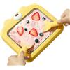 Hogvinnatil Friggitrice per yogurt | Congelatore Yogurt Maker Vassoio con spatole,Versatile Padella per domestico per adulti adolescenti amici bambini attività familiari