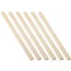 SGerste 6 strisce di misurazione portatili per impasto, 5 mm, 7 mm, 10 mm, lunghezza di cottura 40 cm, guide per mattarello in legno, per artigianato in argilla, ceramica, torte, tagliatelle da pranzo