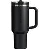 STANLEY Quencher ProTour, bicchiere con cannuccia a ribalta con coperchio a tenuta stagna, 1184 ml, cannuccia e manico integrati, portabicchieri compatibile per i viaggi, tazza termica in acciaio inox