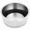 Rengue Filtro per caffè 51 Mm Filtro per caffè Pressurizzato in Acciaio Inossidabile Tazza Lavabile Cestello Portafiltro di Ricambio per Domestico Ufficio Staccabile, Staccabile (Per due persone)