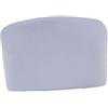 Jiuvaso Coprisedia protettivo elegante e elastico per sedia da ufficio, ideale per computer, cucina, studio, casa e, Bianco 28cmx48cm