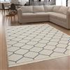 Paco Home Tappeto Salotto Moderno Soggiorno Lavabile In Lavatrice Motivo Scandinavo Motivo Boho, Colore:Grigio 5, Dimensione:140x200 cm