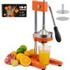 CO-Z Spremiagrumi Manuale Professionale Spremiagrumi a Leva Acciaio con 12,8 cm Filtro Spremi per Melograno Arancia Pom Lime e Limone, Spremiagrumi Lavabile in Lavastoviglie, Arancia