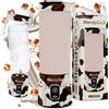BlendyGo Frullatore portatile mini frullatore elettrico BlendyGo 3 usb ricaricabile tritatutto elettrico frullo piccolo blender smoothie maker trita ghiaccio e frutta congelata (Wild West)