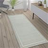 Paco Home Per interni ed esterni, per terrazza e balcone, anti-intemperie, scandinavo, Dimensione:80x150 cm, Colore:Beige 2