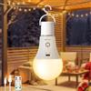 Dehobo Ricaricabile Lampadina LED E27 Con Funzione Temporizzazione - Luci LED a Batteria 7 W Con Telecomando - Lampada Campeggio 3 Temperature di Colore - Dimmerabile Luce Notturna, 1 Pezzo