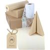 100%MOSEL 100% Mosel Kit decorazione per la tavola - Beige Sabbia & Bianco