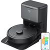 eufy Clean L60 SES Robot Aspirapolvere con Stazione Autopulente, Ultra potente da 5000 Pa, Navigazione Laser iPath, per la pulizia profonda dei pavimenti, per capelli e pavimenti duri