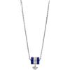 Emporio Armani Collana da donna in argento sterling con chiusura a moschettone