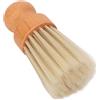 Denash Pennello Barba, Pennello Barba Uomo in Nylon in Legno di Faggio Compatto Portatile per Salone