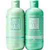 HAIR BURST per Capelli Grassi — Shampoo & Balsamo, Pulizia Profonda, Idratante, Aroma Tropicale - Promuove Crescita, Riduce Caduta - No SLS, Siliconi, Parabeni