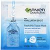 Garnier Fresh Mix - Maschera per tessuto rigenerante con acido ialuronico, 33 g