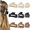 Aucuu 9 Pezzi Mini Mollette Capelli Donna, Mollettone Capelli Donna, Pinza per Capelli,Capelli Clip Artiglio,Ciappo per Capelli Antiscivolo, Ciappi per Donne Ragazze