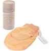 Larminly Guanto Esfoliante Corpo in Fibra di Viscosa Effetto Seta Scrub Delicato ma Profondo Pelle Morbida e Luminosa Rimuove Cellule Morte e Impurità. Confezione elegante