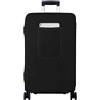 Morbuy Copri Valigia Grande per 25-28 Pollici, Elastica Nero Suitcase Cover con Ampia Tasca, L Copri Trolley Protector con Cerniera, Antipolvere, Lavabile, Antigraffio