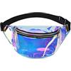 Flintronic Marsupio da Donna, Marsupio Sportivo, Marsupio Impermeabile Regolabile, Marsupio Portasoldi Donna per Running Viaggio Campeggio Escursionismo Ciclismo