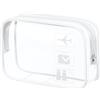 Aucuu Beauty Case Trasparente, Borse Da Toilette e Da Viaggio Impermeabile, Borsa Cosmetici, Cosmetico Da Viaggio