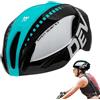 Generic Bicicletta Bicicletta Guardia, Cappello di protezione di sicurezza per bicicletta regolabile, Attrezzatura da equitazione multifunzionale per mountain bike e bici da strada