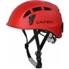 Ronyme Casco Protettivo per Arrampicata con Cinturino Regolabile E Ventilazione Ottimale per Attività Outdoor Escursionismo Lavoro in Montagna Rappeling Adatto per Avventure, Arancione