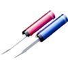 FVDZRFIE Porta Canne da Pesca da Terra Supporto for Asta Supporto for Canna da Pesca Portatile in Lega di Alluminio Inserto for Spina Supporto for Attrezzatura da Terra(Blue)