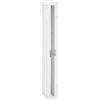 Socobeta Scatola per Pinne per Tavola da Surf Scatola per Pinne per Longboard da 8 Pollici Leggera e Resistente per Tavole da Surf Stand-up Paddleboard in PVC (Bianca)